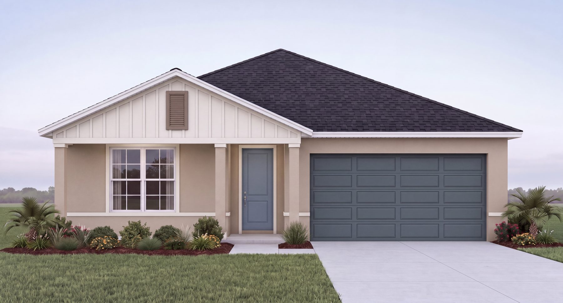 Kensington floor plan — 4 bed 3 bath new home by Brightview Homes