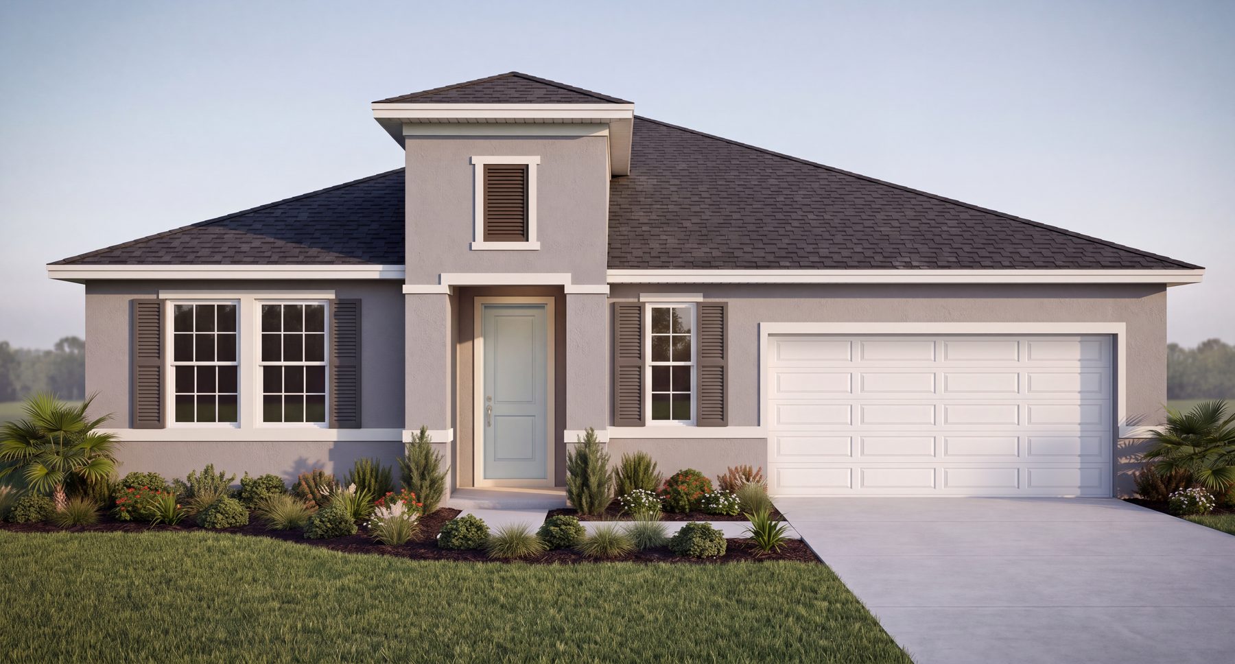 Legacy floor plan — 4 bed 2 bath new home by Brightview Homes